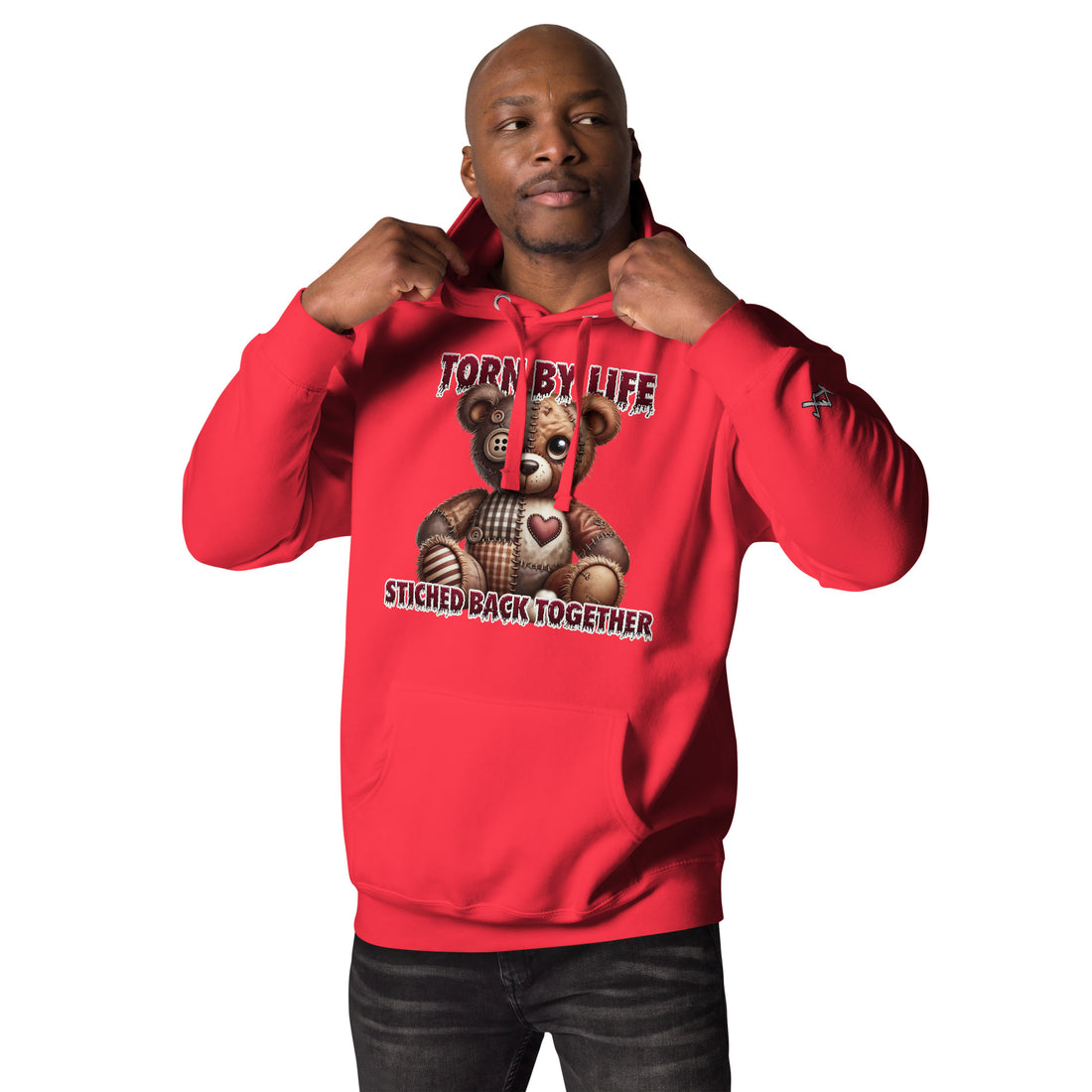 Torn By Life: A Hoodie That Speaks Your Story